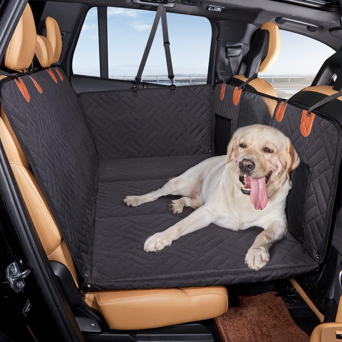 Kabeera™ Back Seat Extender & Dog Car Seat Cover