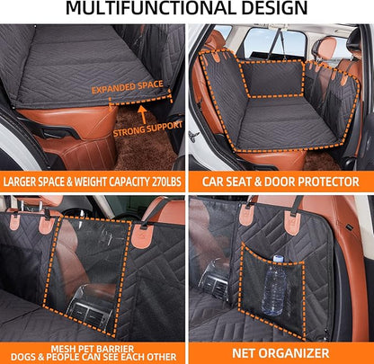 Kabeera™ Back Seat Extender & Dog Car Seat Cover