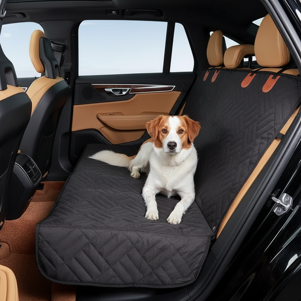 Kabeera™ Back Seat Extender & Dog Car Seat Cover